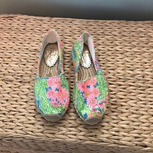 Lilly Pulitzer Espadrille Shoes size 7.5